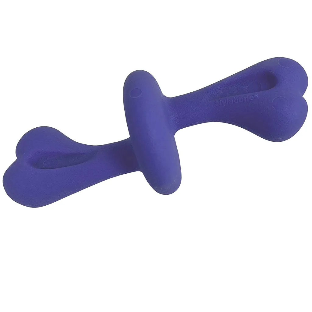 Nylabone Power Chew Rolling Dog Toy, Blue, Large/Giant