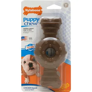 Nylabone Ring Bone Chew Chicken Flavor Wolf