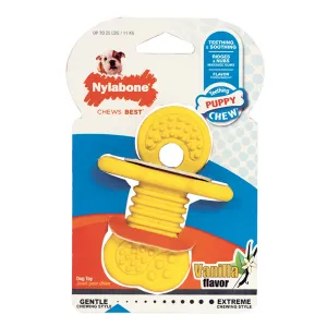 nylabone vanilla puppy teether