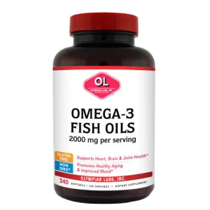 Omega 3 Fish Oils 240 sg By Olympian Labs