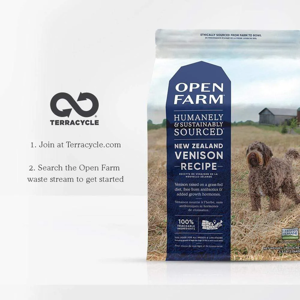 Open Farm for Dogs - New Zealand Venison Dry Food