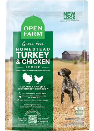 Open Farm - Homestead Turkey & Chicken (Dry Dog Food)