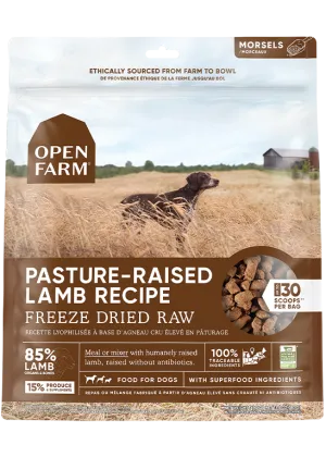 Open Farm Pasture-raised Lamb Freeze Dried Raw Dog Food