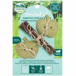 Oxbow Enriched Life Timothy Apple & Stix For Small Animals