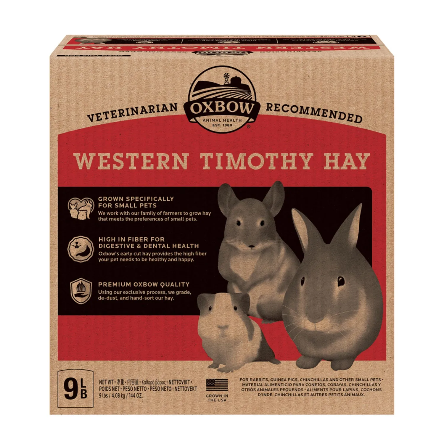 Oxbow Western Timothy Hay 4kg