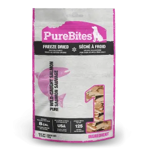 PureBites Freeze Dried Salmon Dog Treats