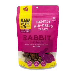 Raw Dynamic Air-Dried Raw Rabbit Treats 3.6oz