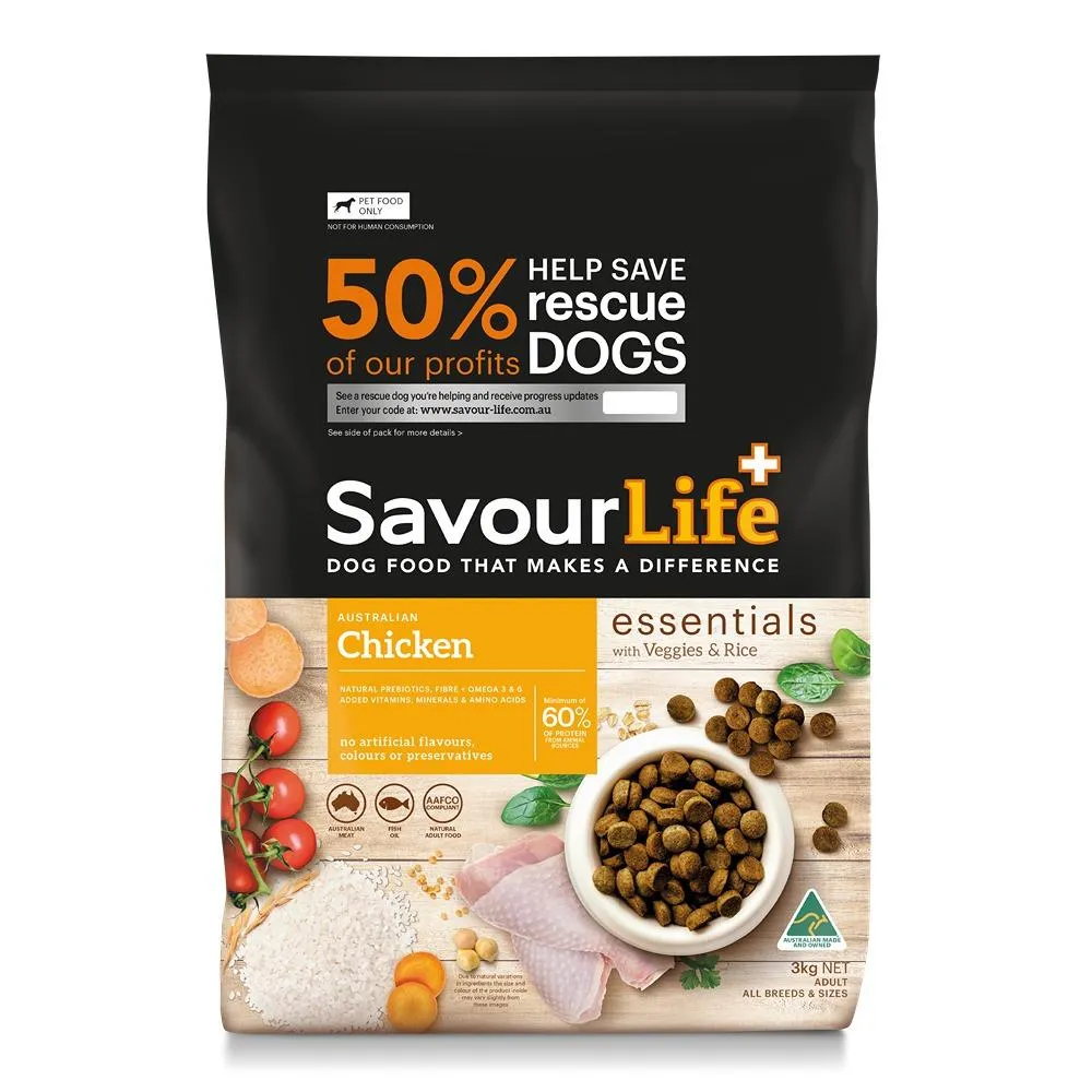 Savourlife Essentials Adult Australian Chicken Dry Dog Food