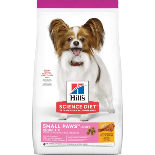 Science Diet Light Small Paws Chicken Meal & Barley Recipe Dry Dog Food