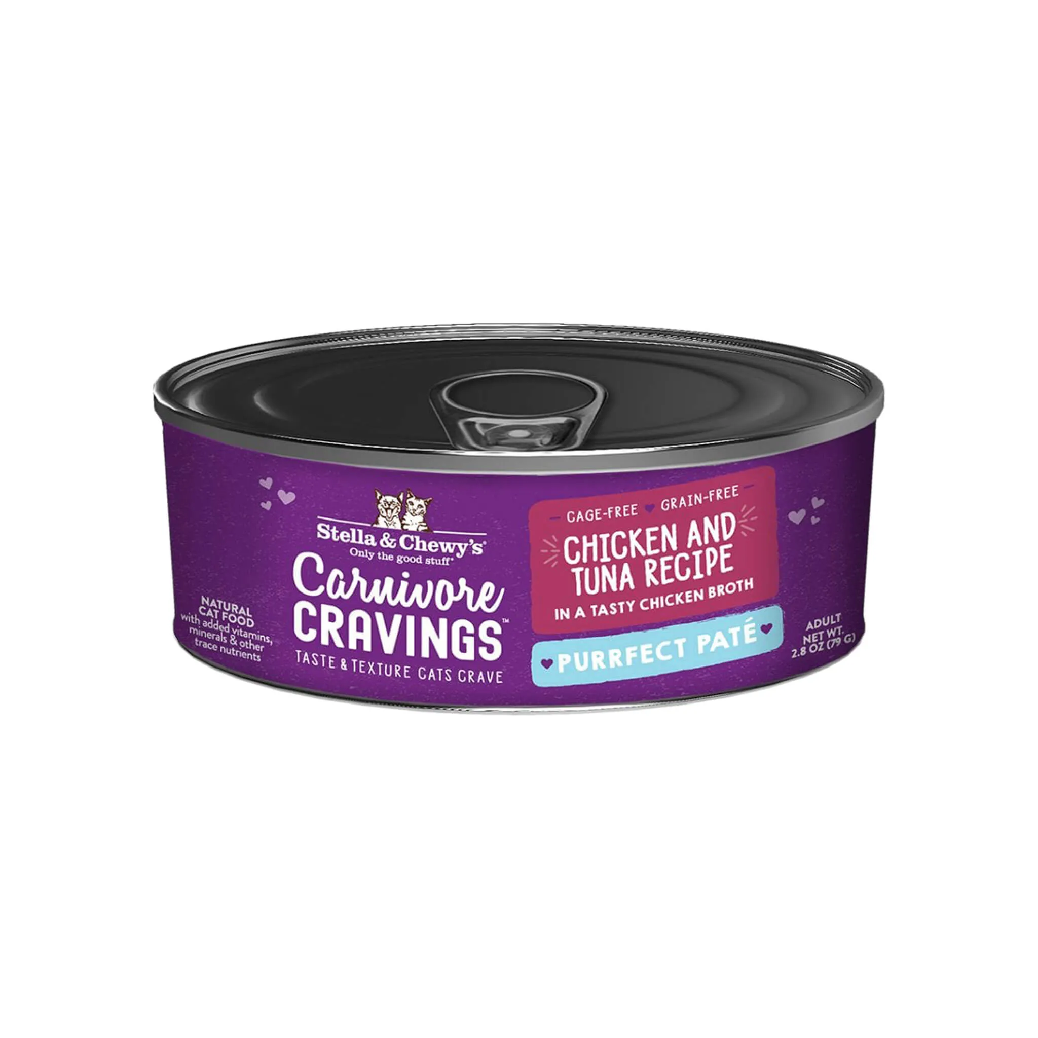 Stella & Chewy's Carnivore Cravings Purrfect Pate Chicken & Tuna Wet Cat Food