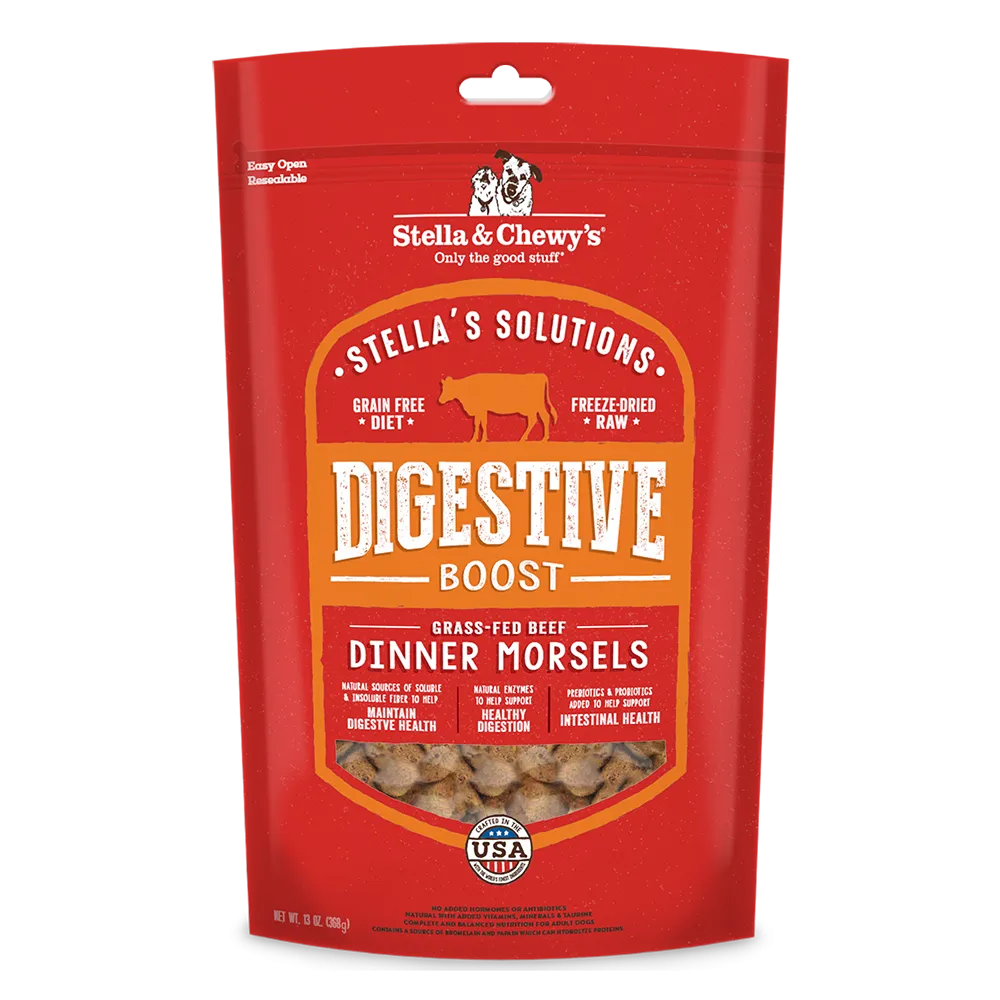 Stella & Chewy's Dog Stella's Solutions Digestive Boost - Grass-Fed Beef 13oz