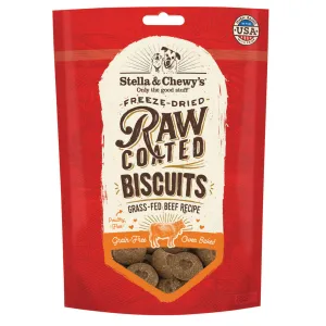 Stella & Chewy's Raw Coated Biscuits Grass-Fed Beef Dry Dog Food