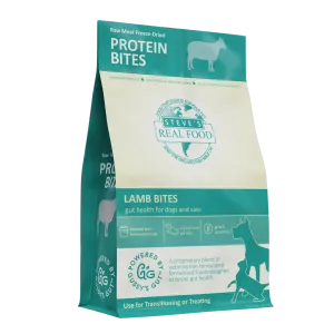 Steve's Lamb Protein Bites – Freeze-Dried Gut Health Treats for Dogs and Cats (4 oz)