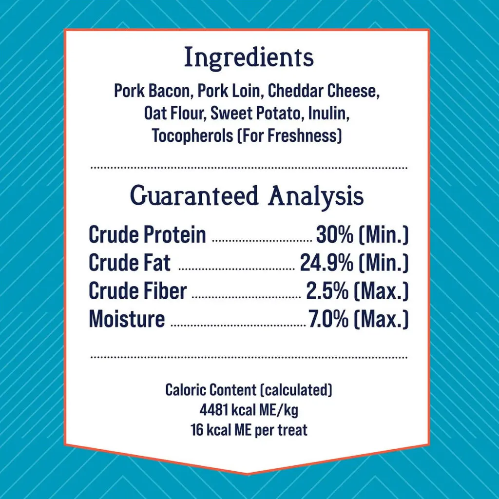 Stewart PuffPops Bacon & Cheese Recipe Freeze-Dried Treats For Dogs