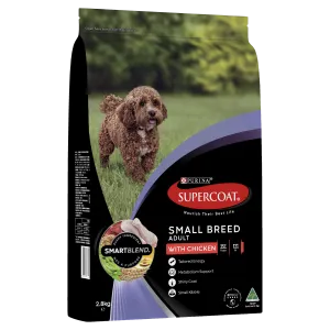 Supercoat Chicken Small Breed Adult Dry Dog Food 2.8kg