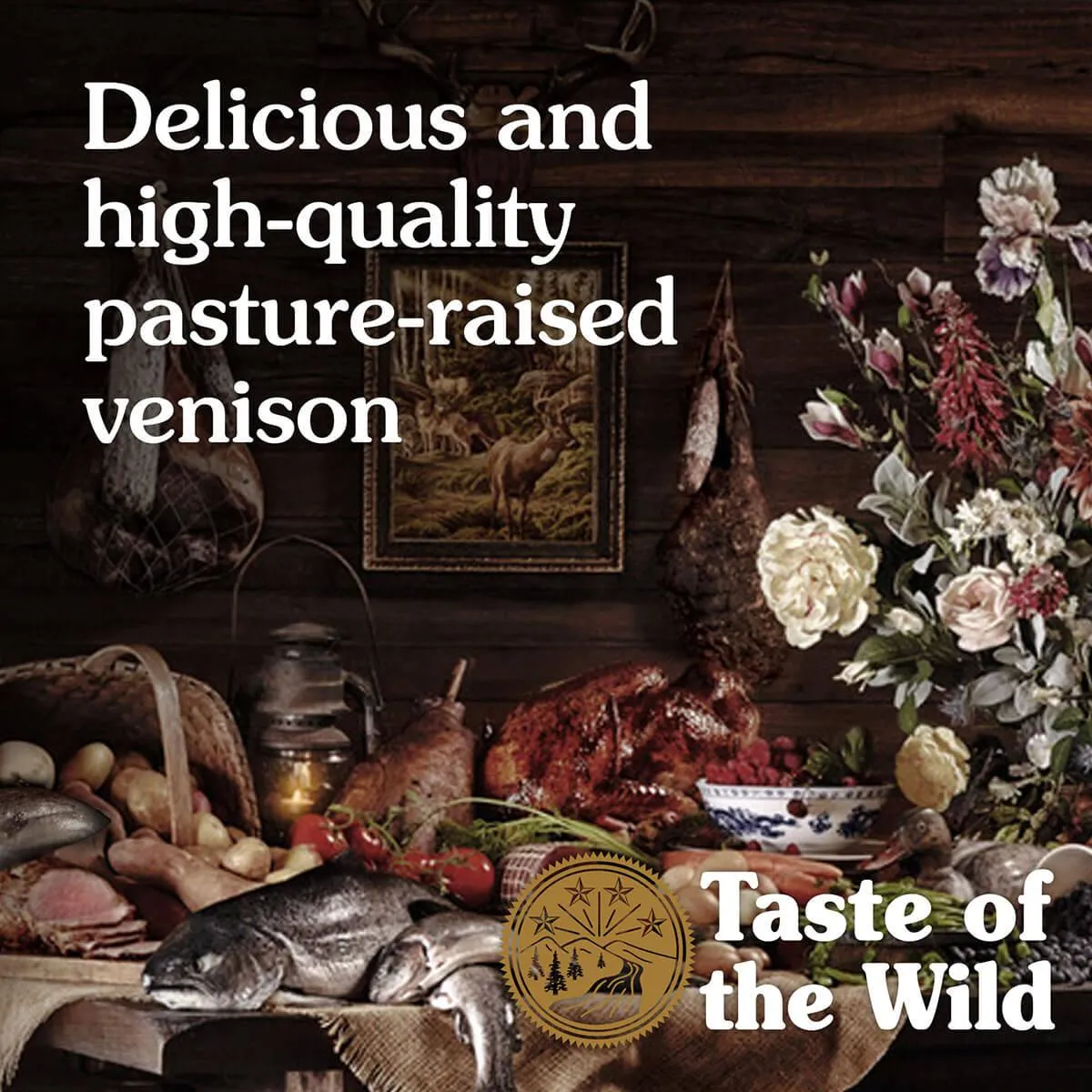 Taste of the Wild Pine Forest Venison & Legumes Dry Dog Food