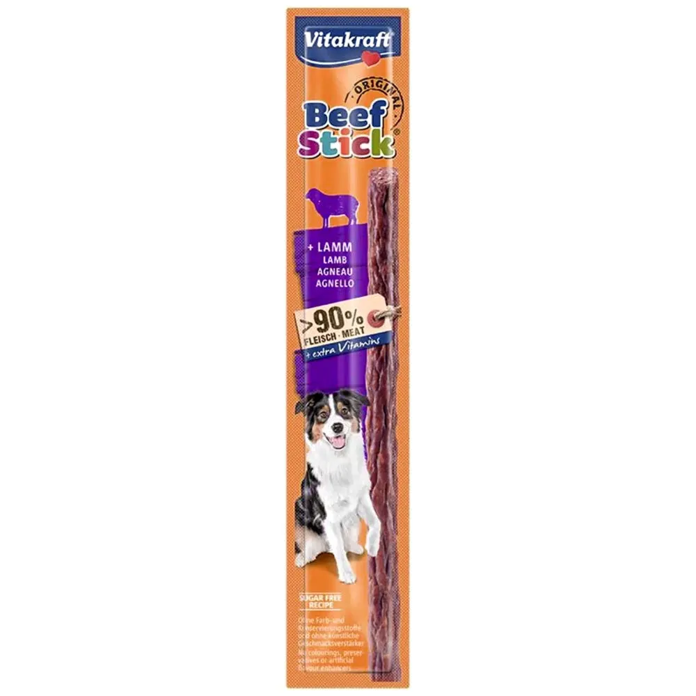 Vitakraft Beef Stick with Lamb Dog Treat 12g