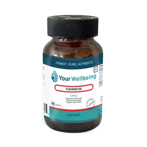 Your Wellbeing Flaxseed Oil 60 Capsules